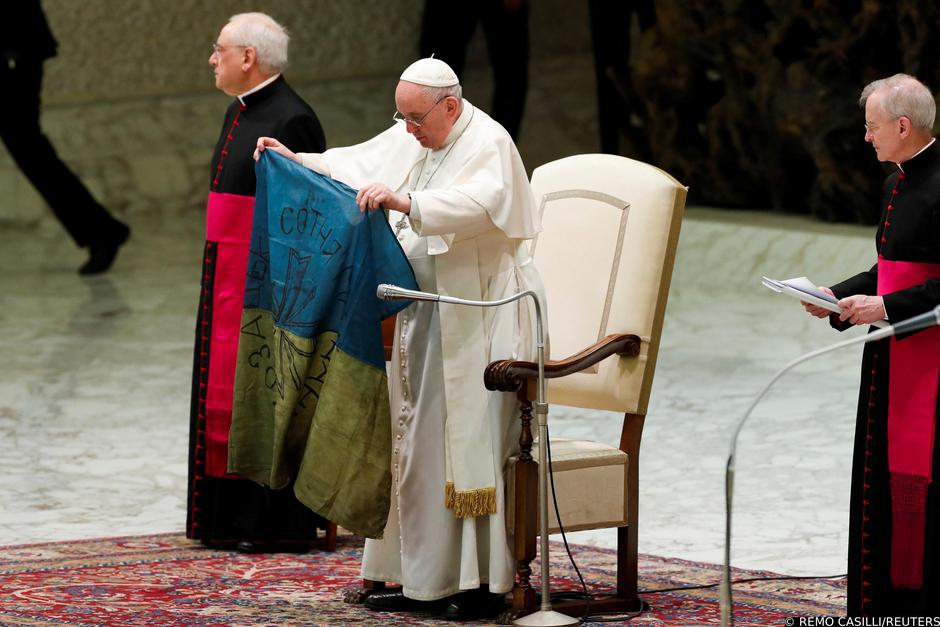 Pope Francis holds weekly audience at the Vatican