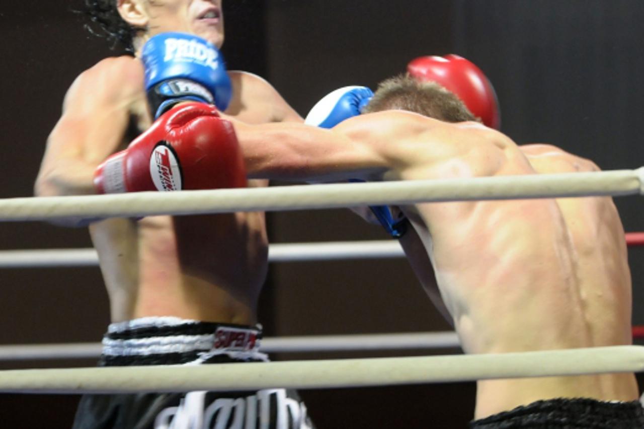 'BiH,31.07.11. Mostar,Maestral-cule,   Night of champions   VS KICK BOXING Giulia Grenci -Olja Zerajic Photo:Stojan Lasic'