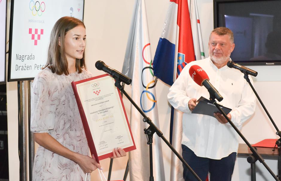 Zagreb: Hrvatski olimpijski odbor svečano dodjelio Nagrade Dražen Petrović 