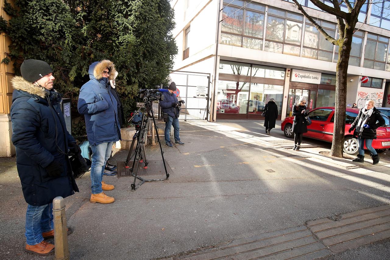 Milenko Bašić i Dragan Stipić, osumnjičeni u aferi Vjetroelektarne dolaze u zgradu USKOK-a