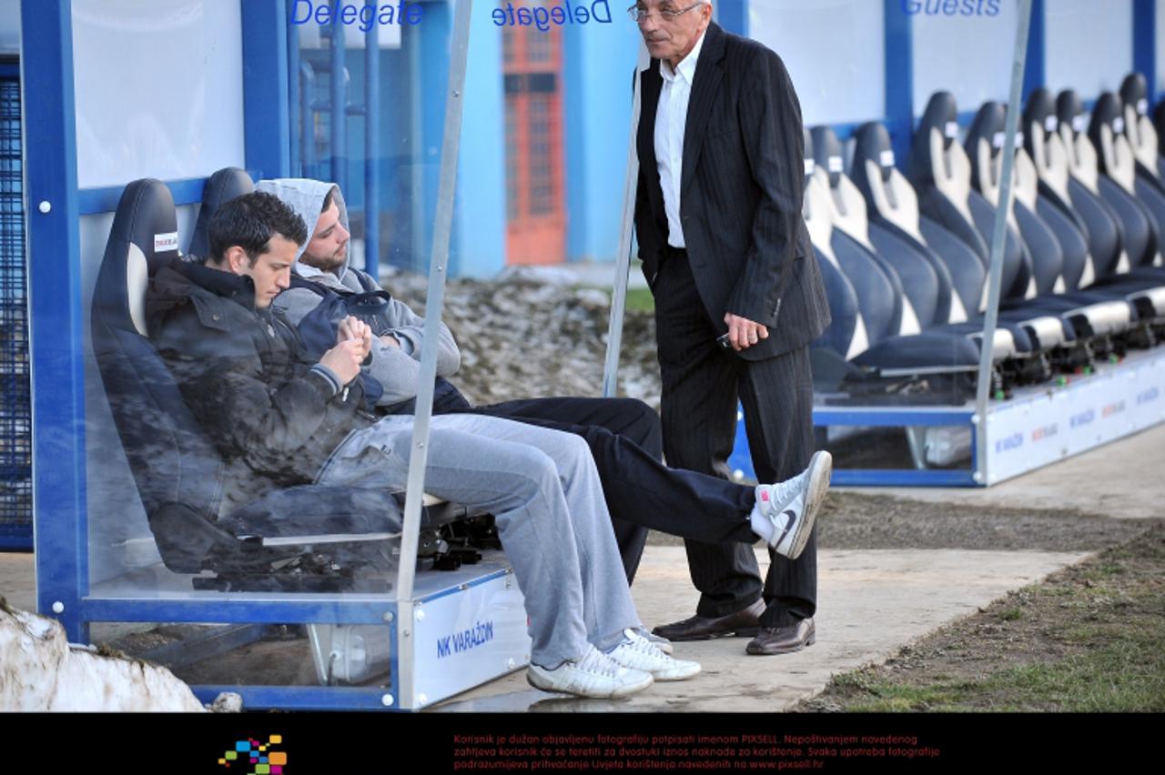 '24.02.2012., Stadion Varteks, Varazdin - Zbog suspenzije NK Varazdinu nije odigrana utakmica 19. kola 1 HNL izmedju NK Varazdina i HNK Rijeka. Trener Branko Janzek. Photo: Marko Jurinec/PIXSELL. '