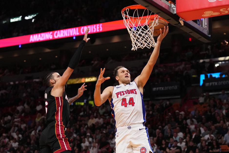 NBA: Detroit Pistons at Miami Heat