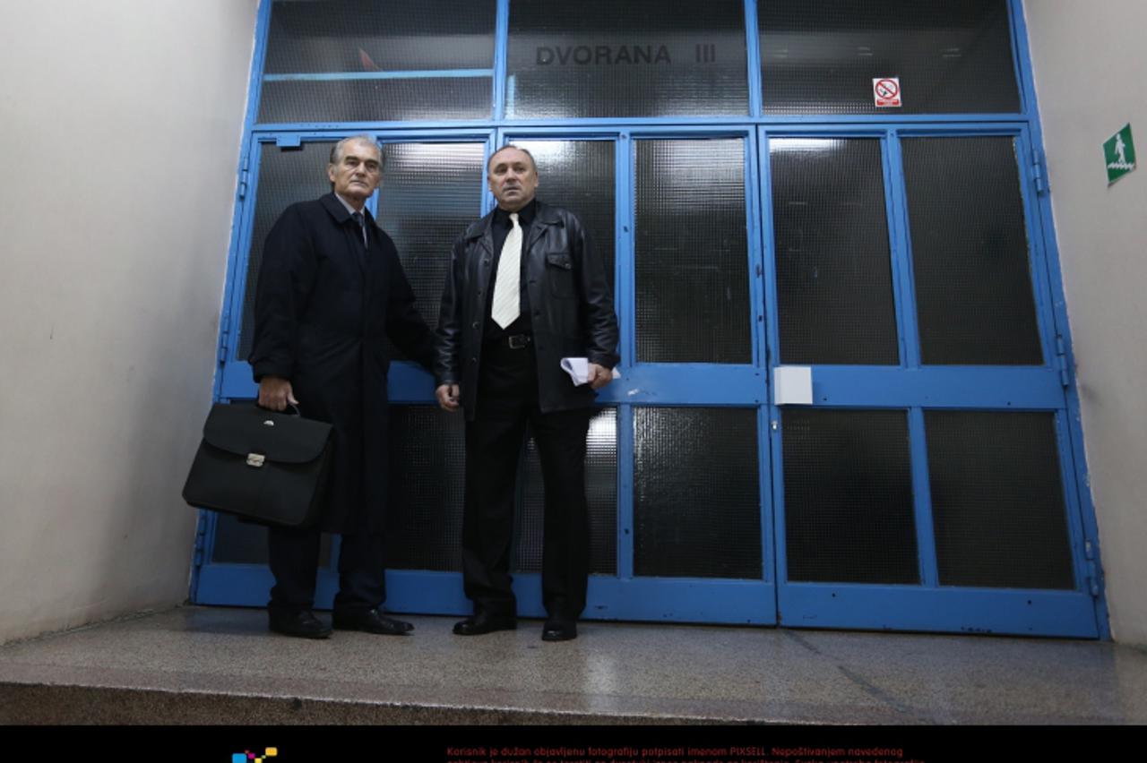 '19.11.2012., Zagreb - Konferencija za medije izbacenih stolnotenisaca iz dvorane III Doma sportova. U dvorani se obnovio parket koji je namjenjen rukometasicama. Photo: Marko Lukunic/PIXSELL'