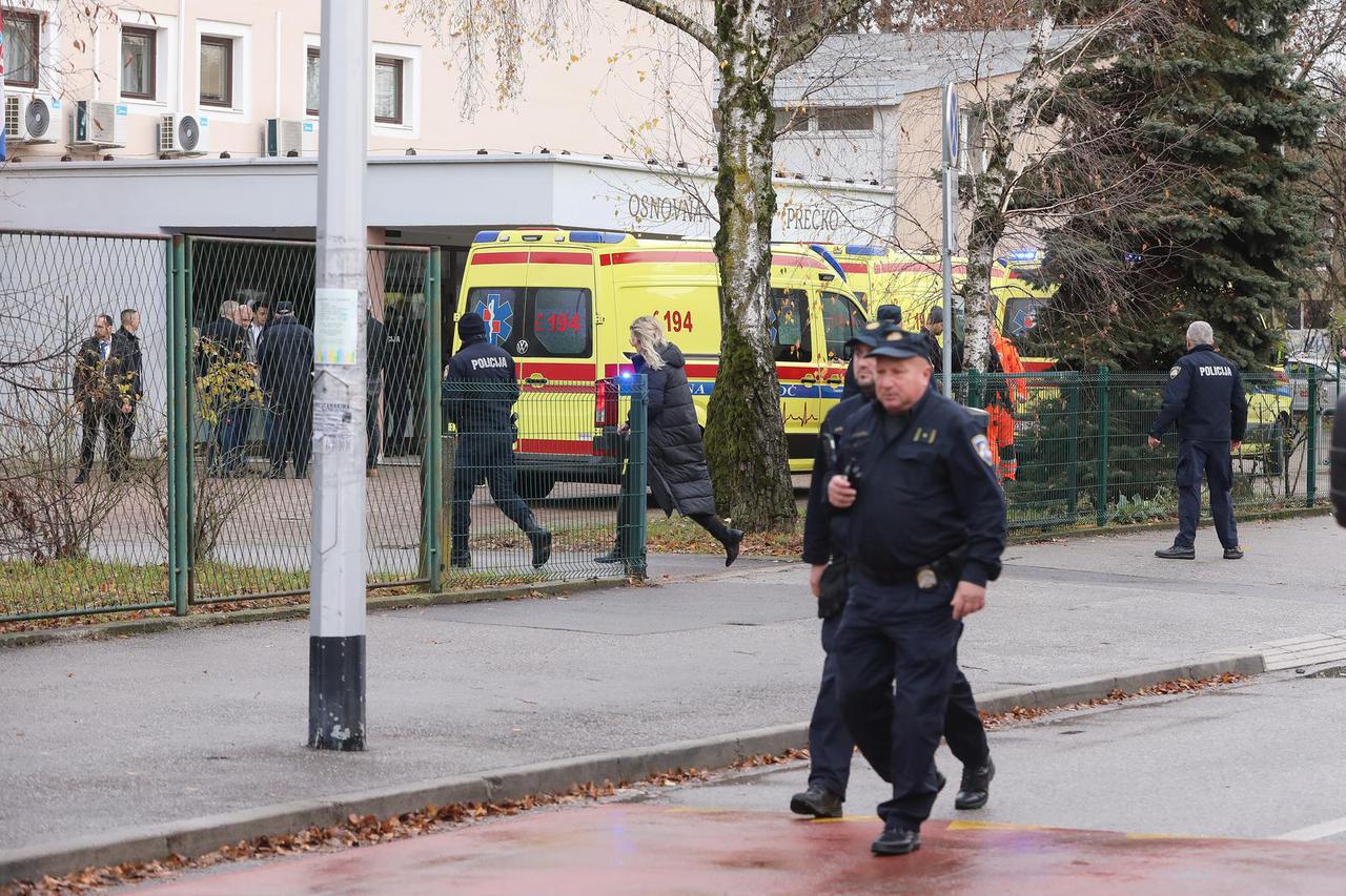 Napad nožem u zagrebačkoj školi, ranjena učiteljica i učenici