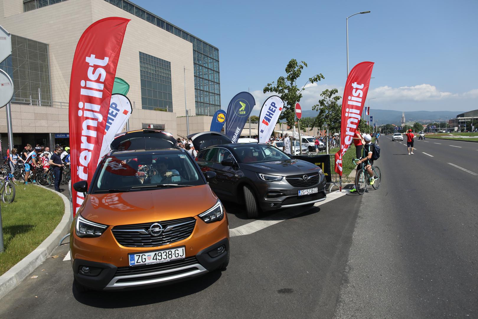 Opel - Službeno vozilo 36. Večernjakove biciklijade