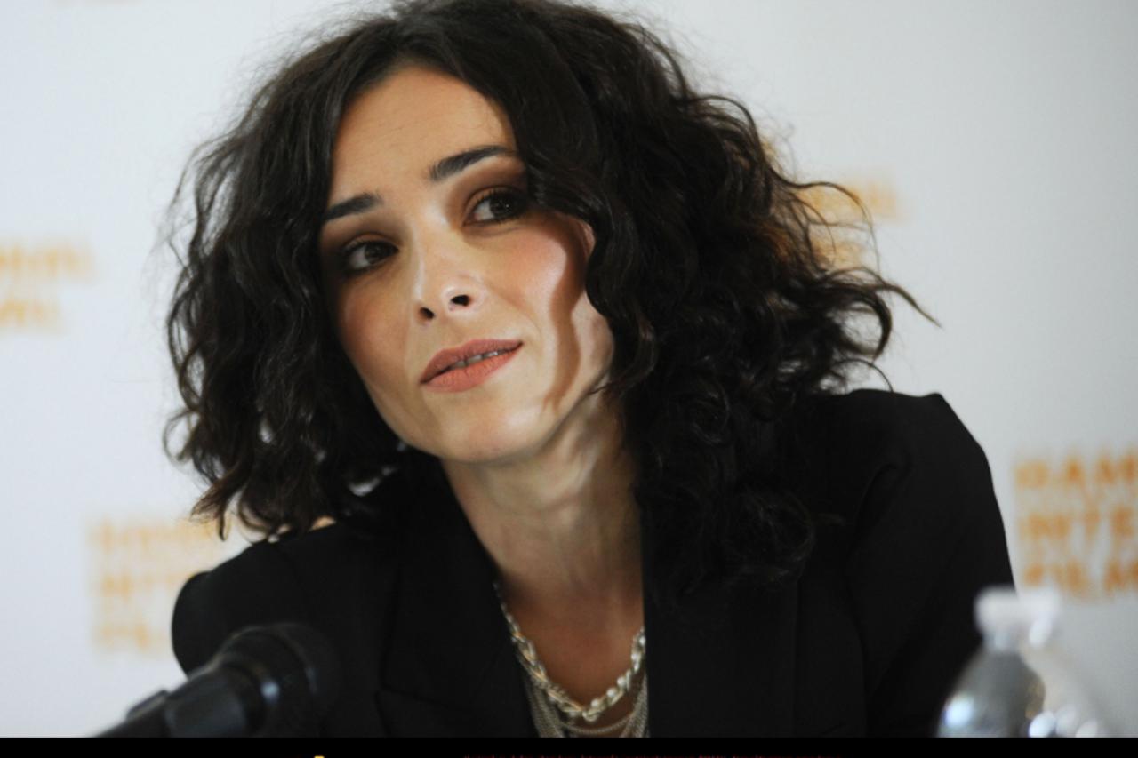 'Actress Zrinka Cvitesic attends the Breakthrough Performers Panel during the 2010 Hamptons International Film Festival at Presbyterian Church Hall in East Hampton, New York. Photo: Press Association/