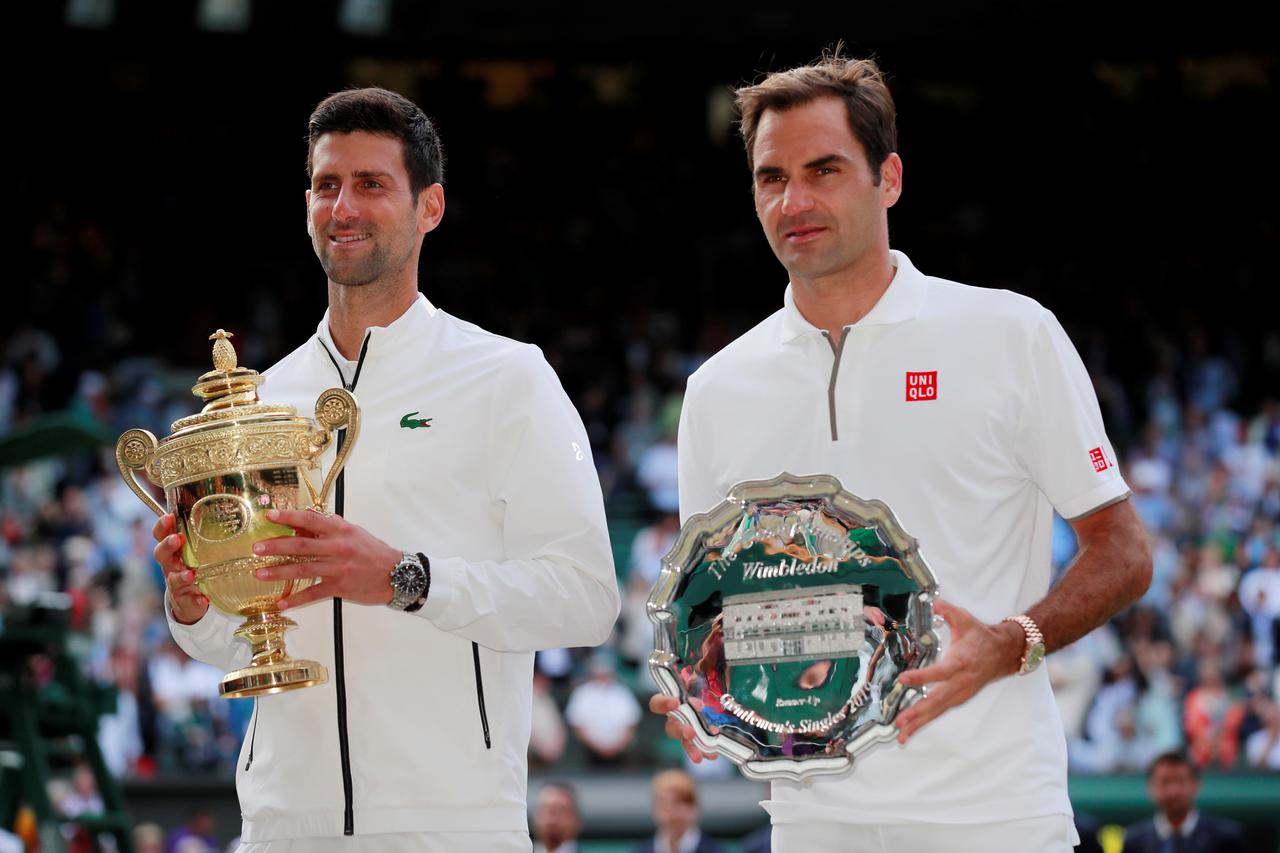 Novak Đoković i Roger Federer