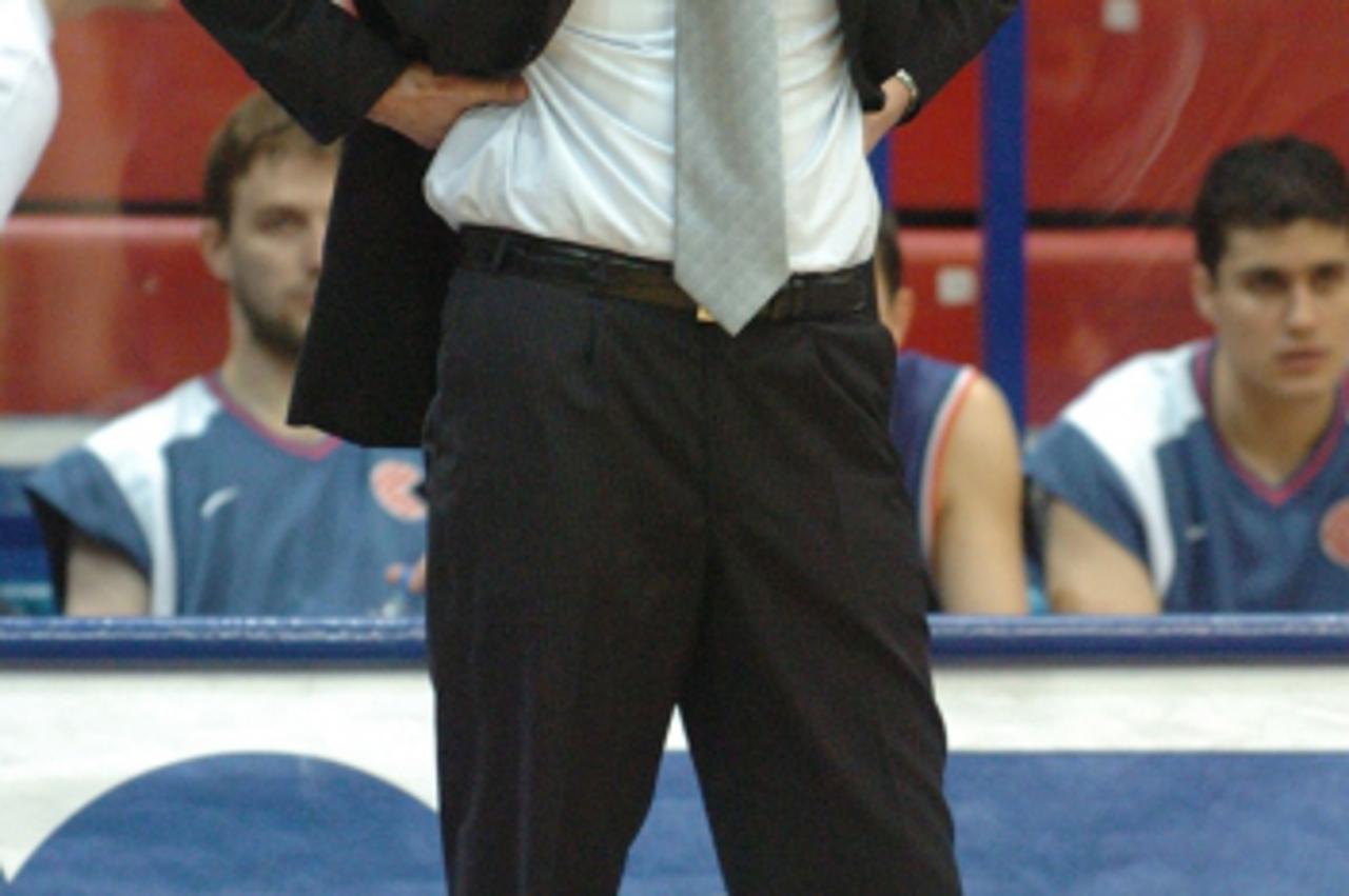 '30.05.2007.....zagreb...spo....dom kosarke drazen petrovic,utakmica cibona-split.anzulovic.foto:marko prpic'