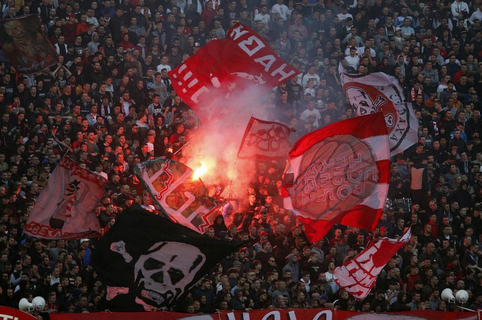 Serbian SuperLiga Play-Off - Crvena Zvezda v Partizan Belgrade