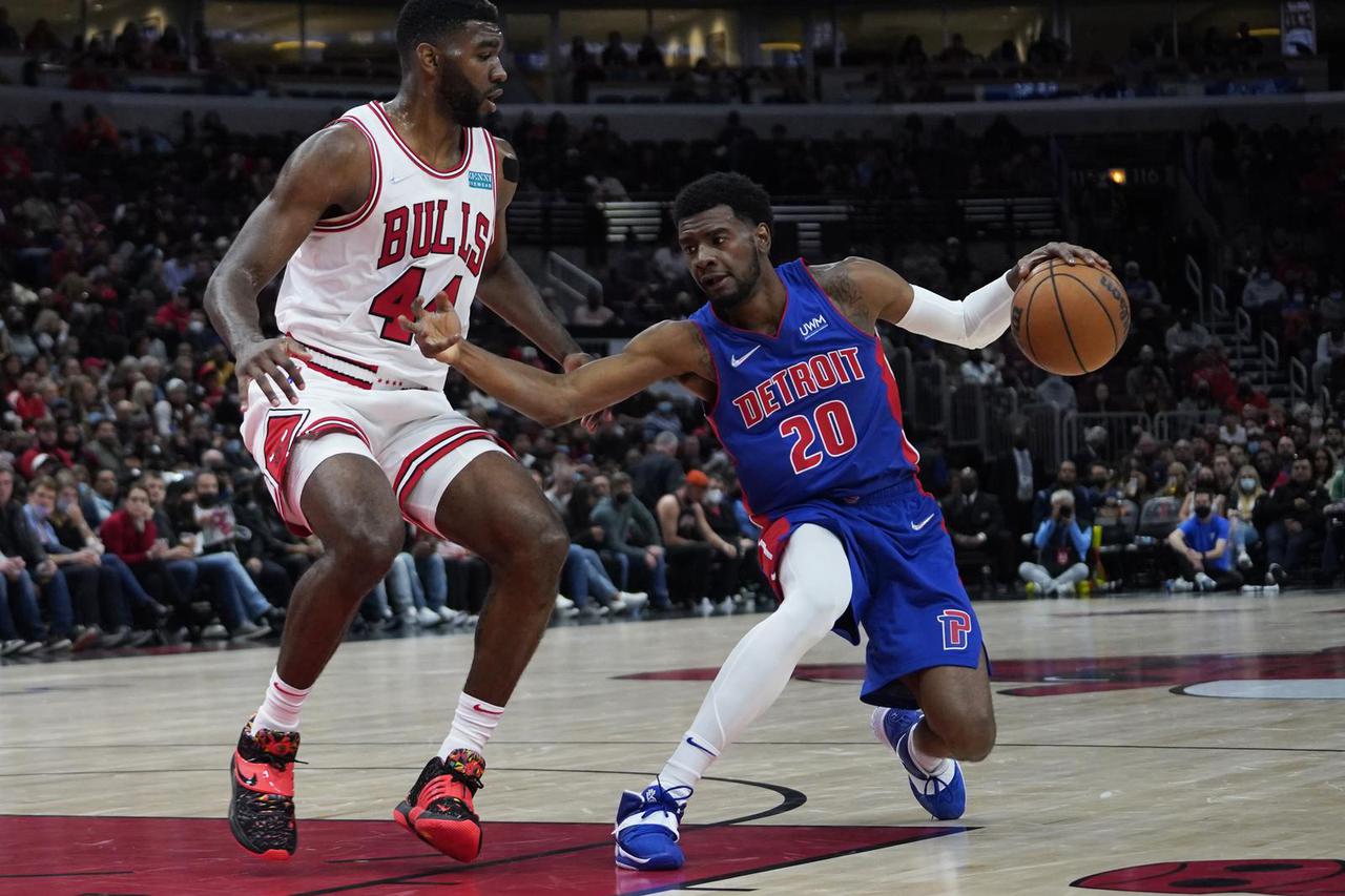 NBA: Detroit Pistons at Chicago Bulls