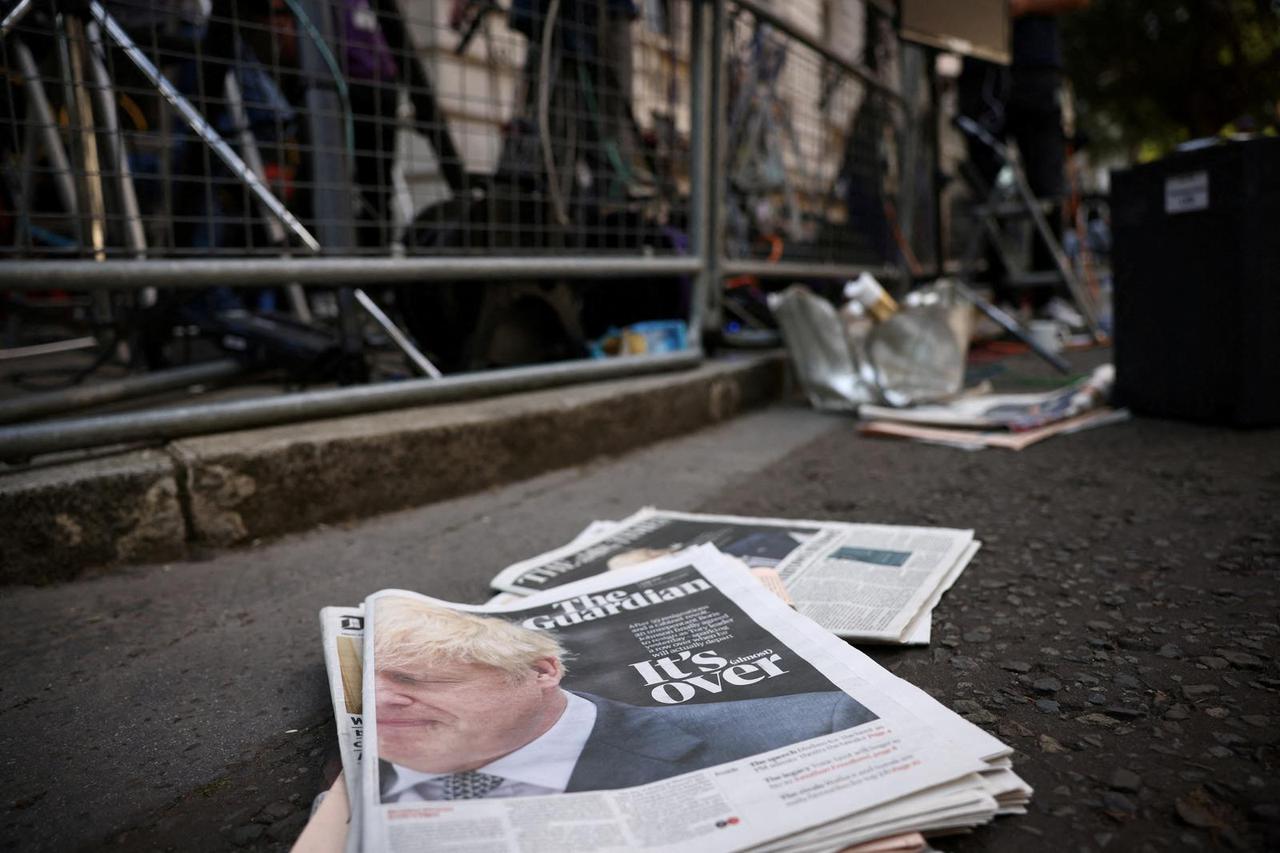 FILE PHOTO: Downing Street in London