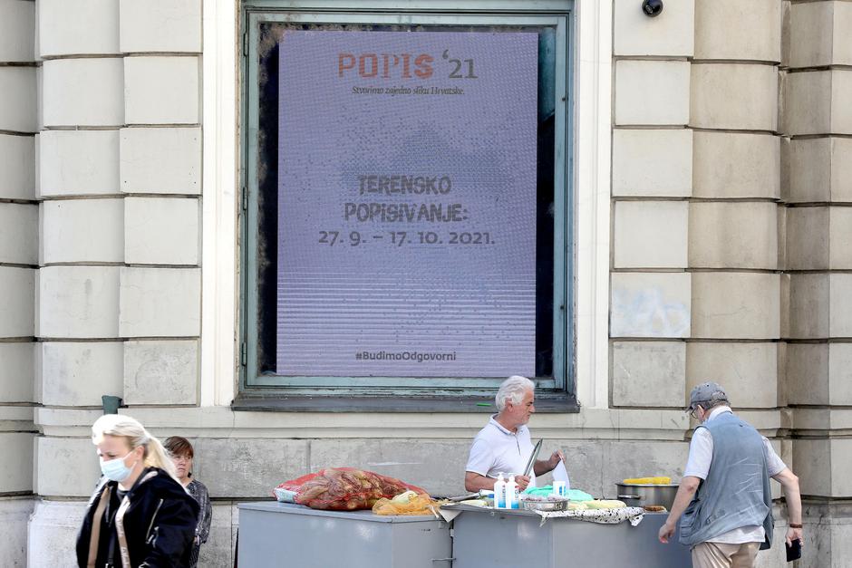 Zagre: Nakoni dva tjedna samopopisivanja danas je počelo terensko popisivanje