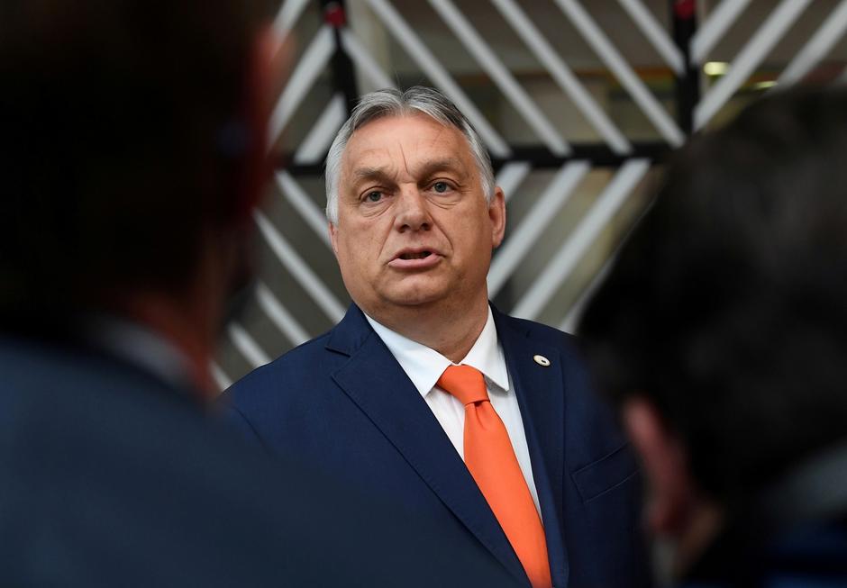 FILE PHOTO: Hungary's Prime Minister Viktor Orban in Brussels