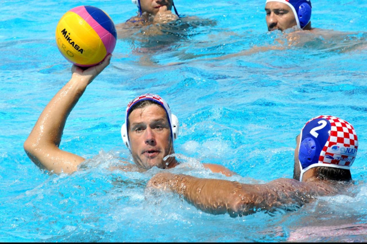 \'10.08.2010., bazen Kantrida, Rijeka - Pripreme hrvatske vaterpolo reprezentacije za Europsko prvenstvo. Igor Hinic.  Photo: Petar Fabijan/NoviList/Pixsell\'