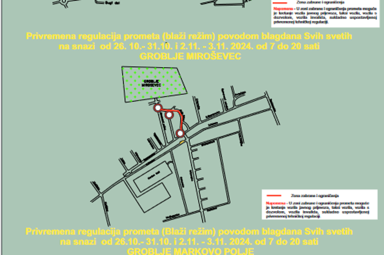 Zagreb:  ZET spreman za blagdan Svih svetih