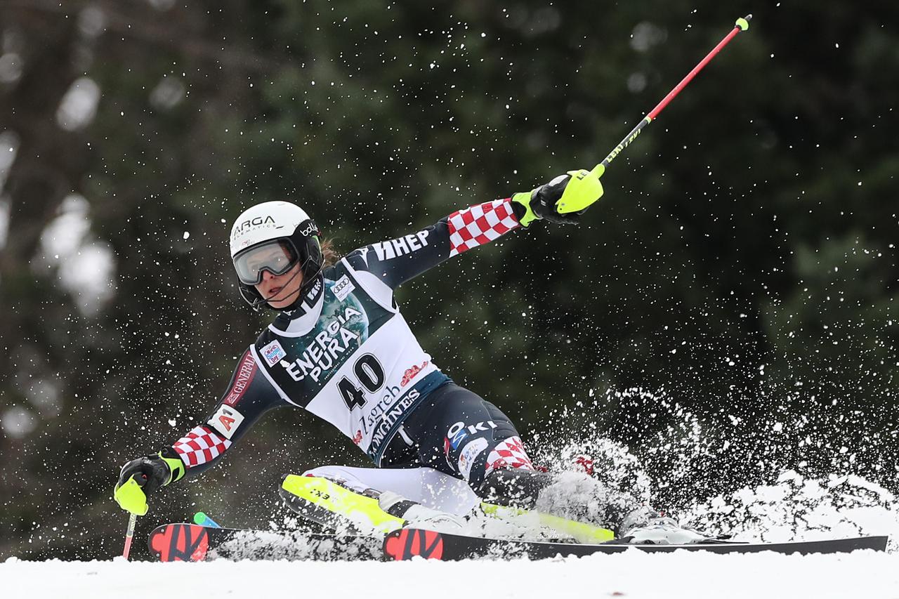 Zagreb: Prva vožnja ženskog slaloma Audi FIS Svjetskog skijaškog kupa