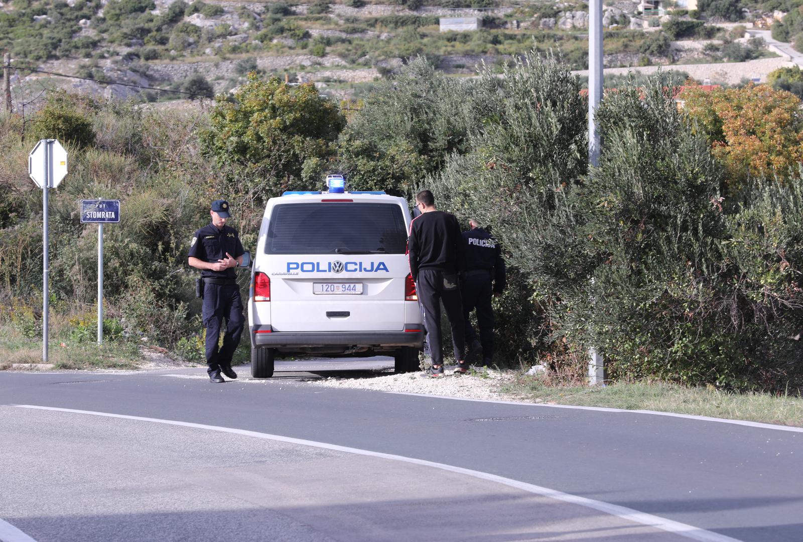 30.10.2023.,Plano-Danas oko 12,40 sati   u mjestu Plano doslo je do izlijetanja motocikla izvan kolnika i smrtnog stradavanja jedne osobe. Photo: Ivo Cagalj/PIXSELL