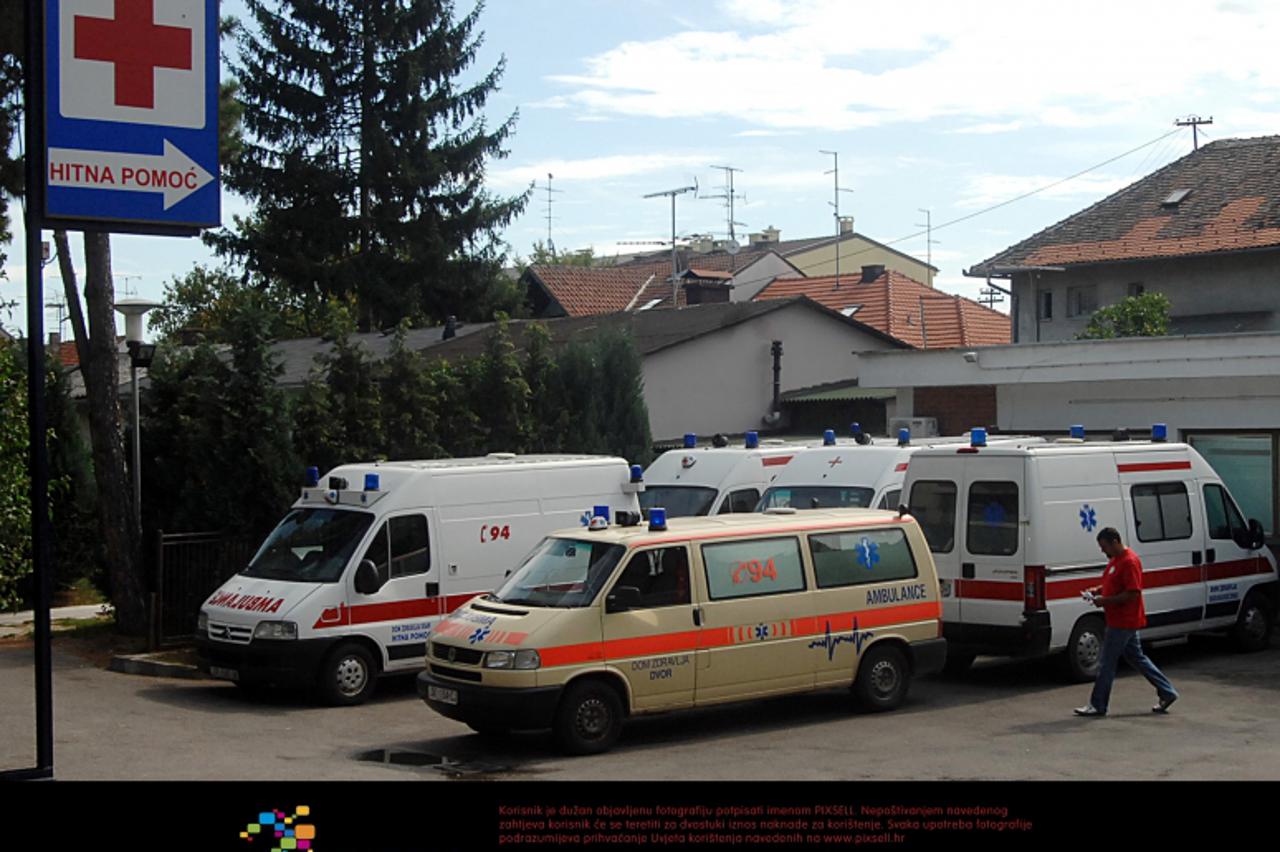 \'06.09.2011., Sisak - Od slijedece godine u prostorima sisacke Hitne pomoci biti ce smjeste Zavod za hitnu medicinu. Photo:Nikola Cutuk/PIXSELL\'