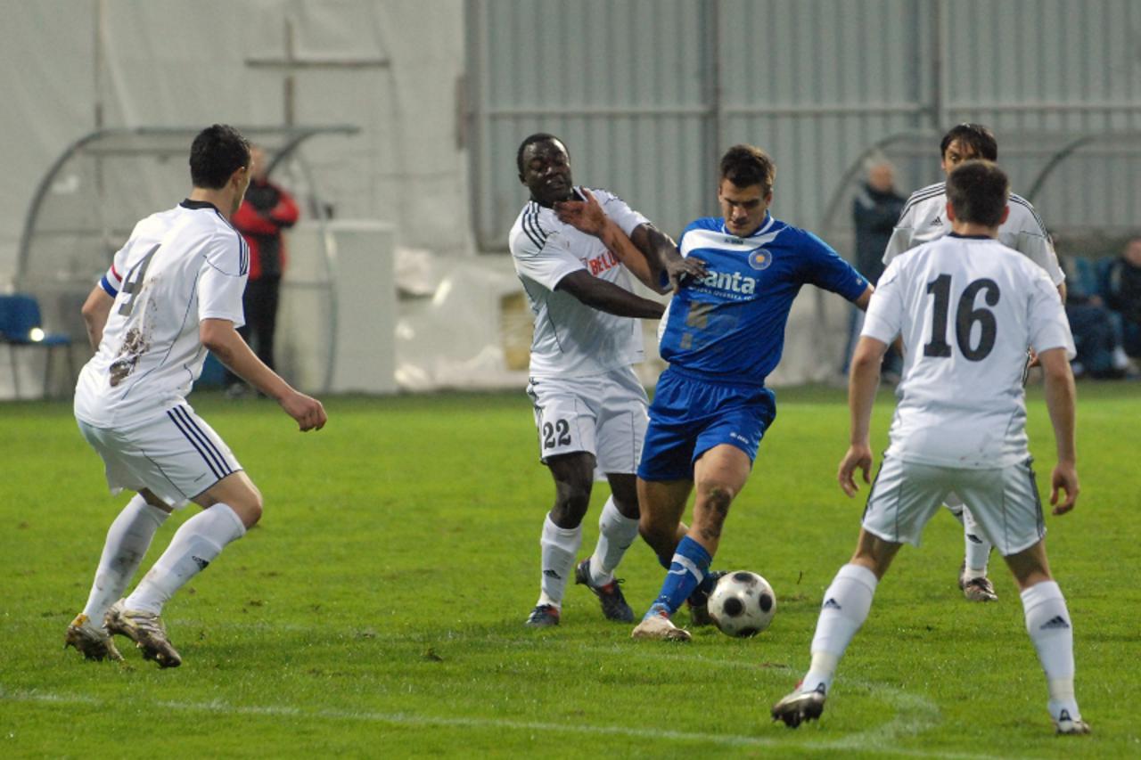 \'04.12.2010.,stadion Stanovi,Zadar - 1. HNL, 18. kolo, NK Zadar - NK Slaven Belupo Photo: Dino Stanin/PIXSELL\'