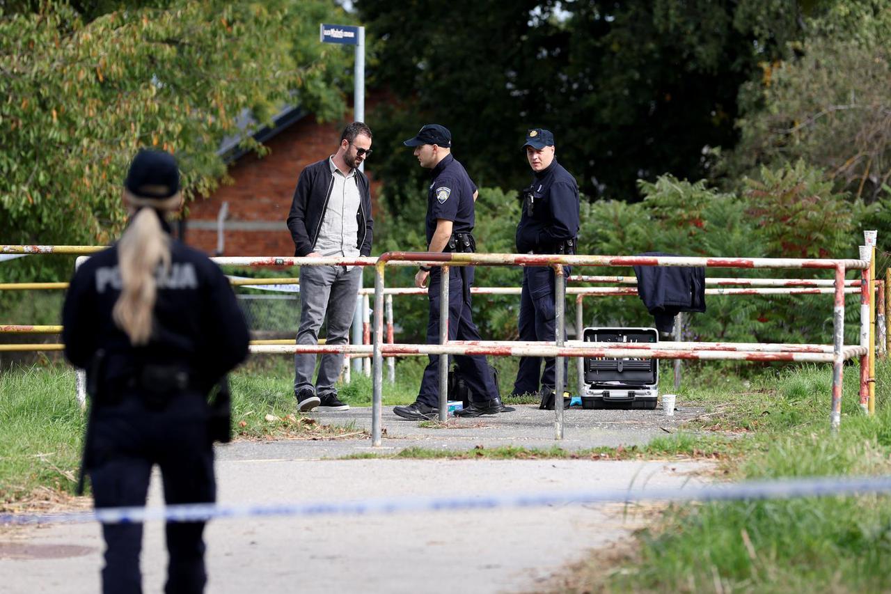 Zagreb: Policijski očevid u Buzinu gdje je vlak usmrtio maloljetnika