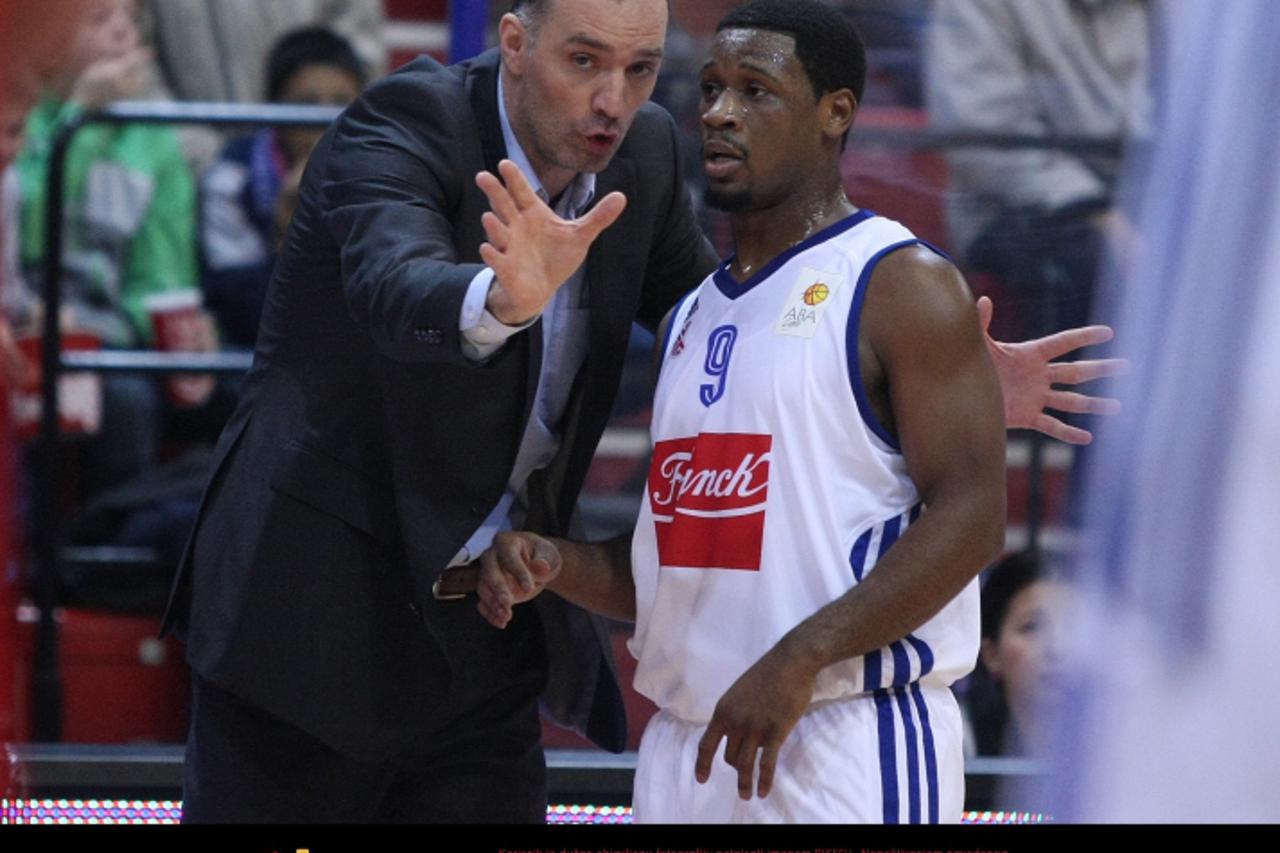 '10.11.2012., KD Drazen Petrovic, Zagreb - ABA liga, 8. kolo, KK Cibona -  KK Radnicki. Veljko Mrsic. Photo: Marko Prpic/PIXSELL'