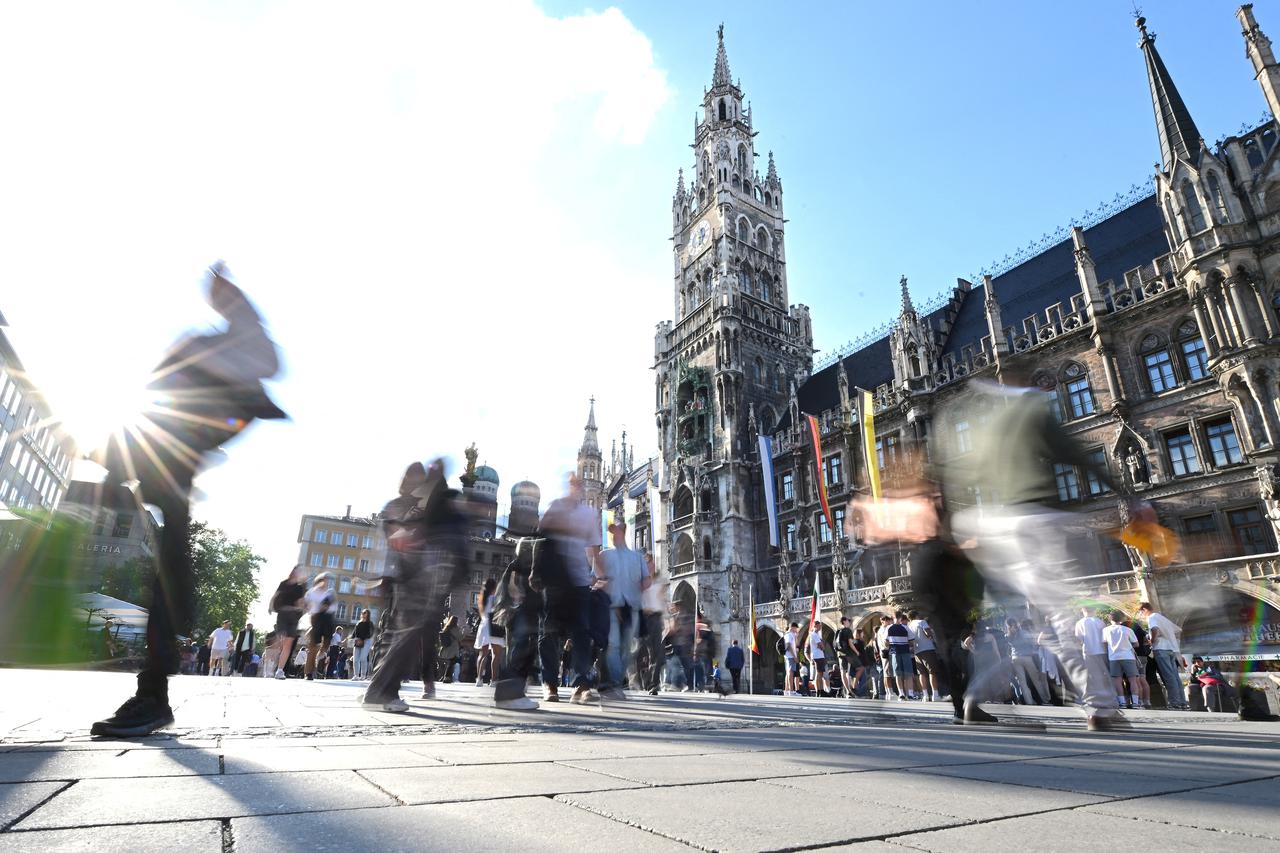 FILE PHOTO: Marienplatz in Munich