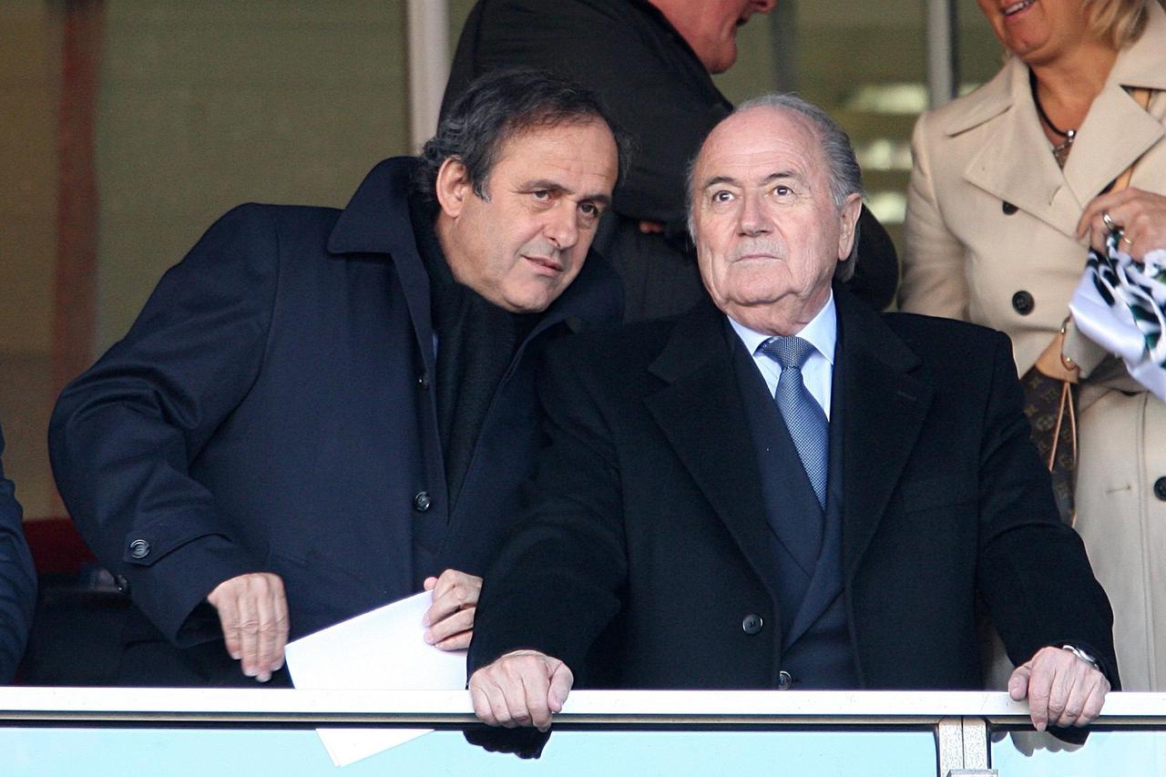 Platini, Blatter