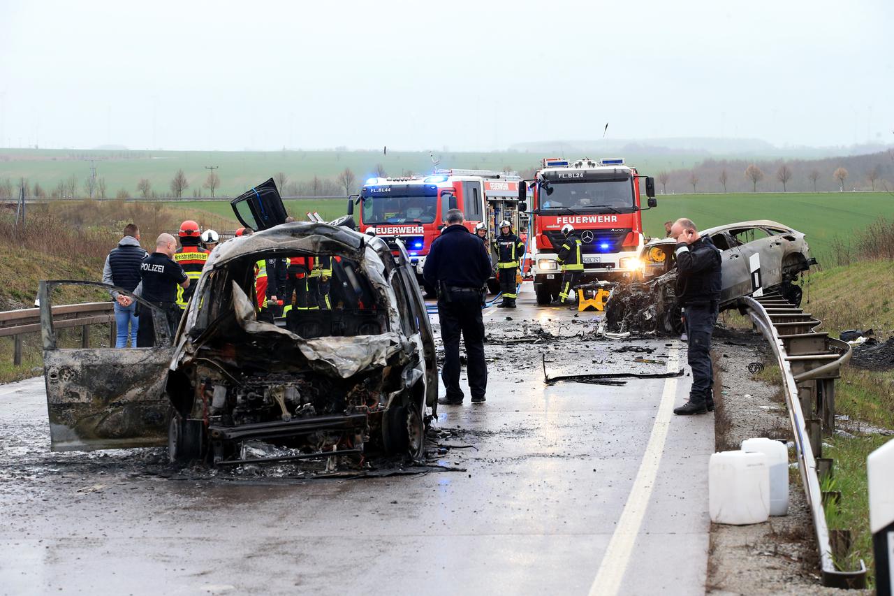 Several dead after serious accident in northern Thuringia