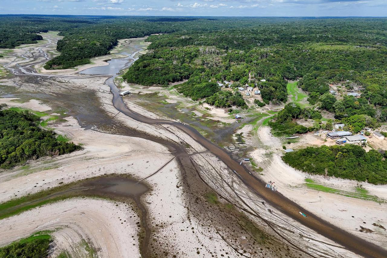 Brazil's most intense and widespread drought in the Amazon