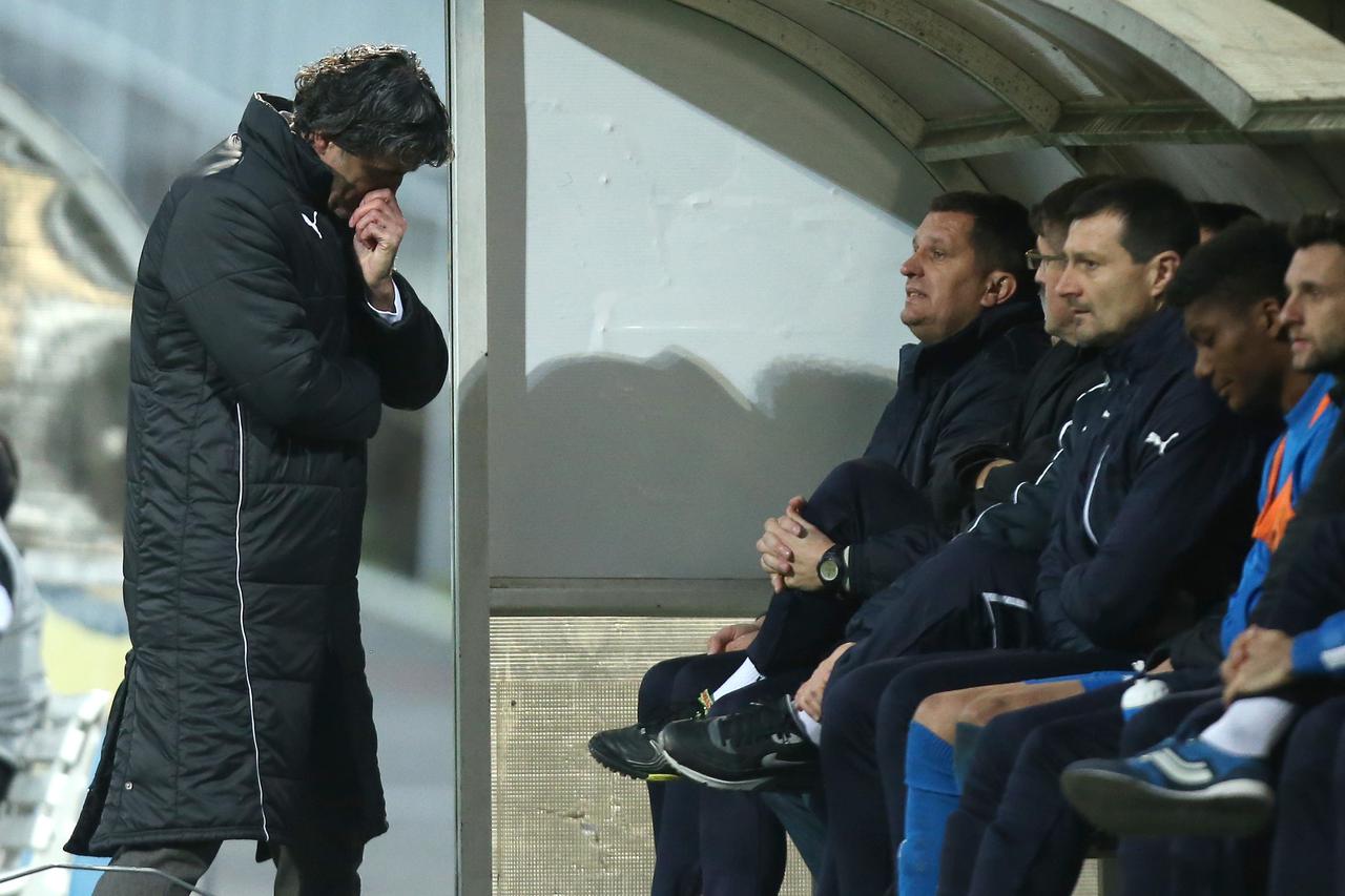 09.11.2014., stadion u Kranjcevicevoj, Zagreb - MAXtv 1. HNL, 15. kolo, NK Zagreb - GNK Dinamo. Zoran Mamic , Igor Cvitanovic.  Photo: Sanjin Strukic/PIXSELL