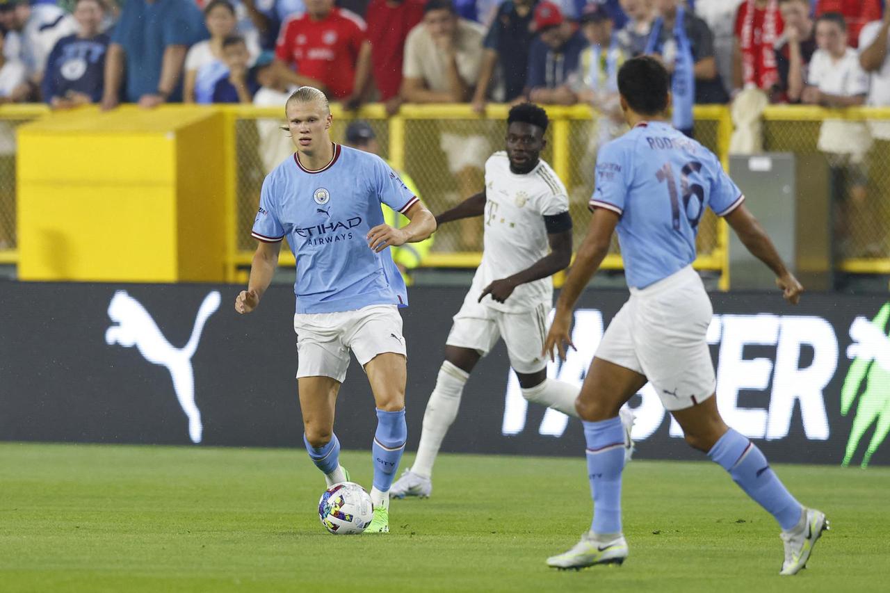 Soccer: International Friendly-FC Bayern Munich at Manchester City FC