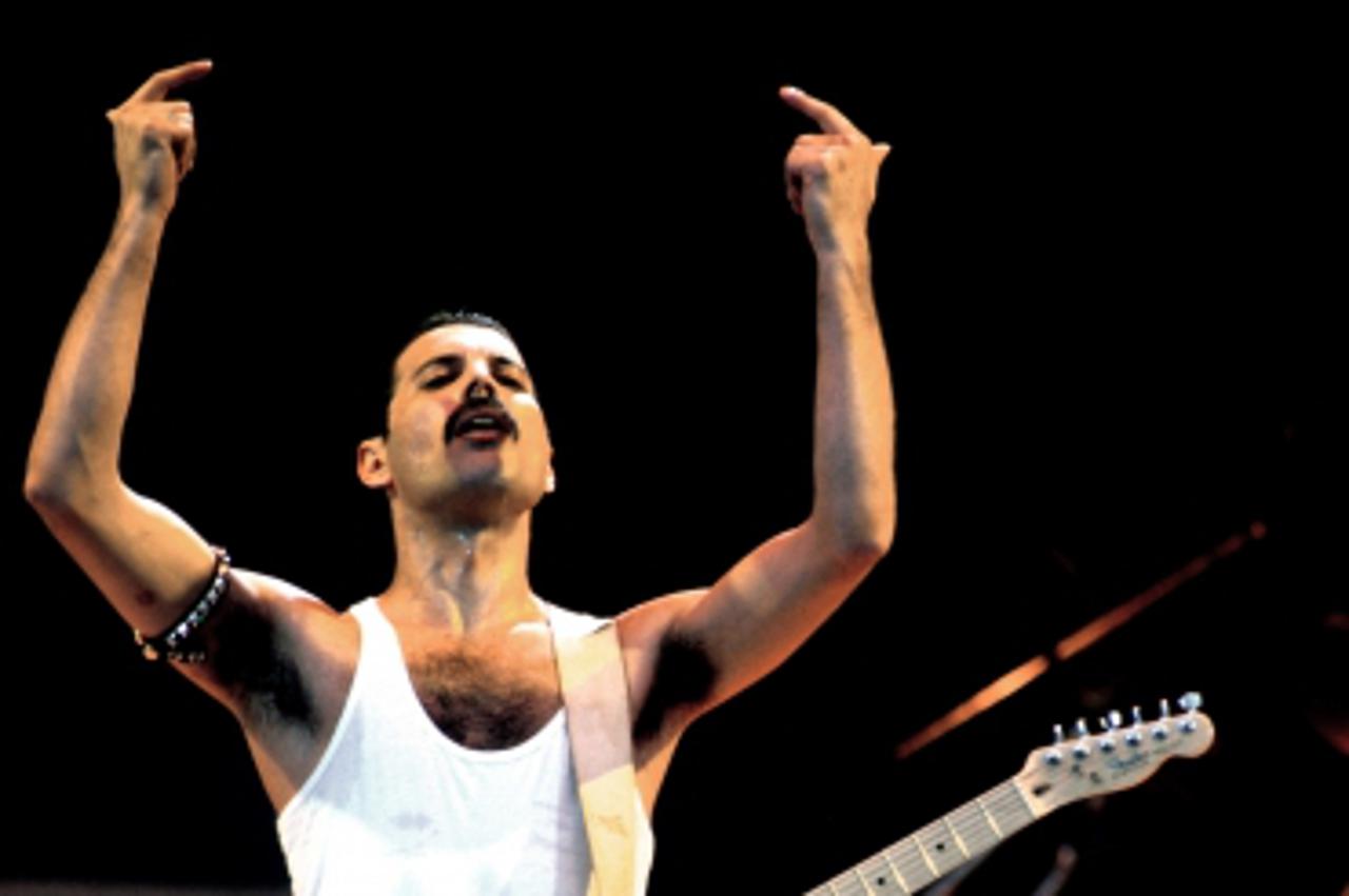 'Freddie Mercury of Queen performs on stagePhoto: Press Association/PIXSELL'