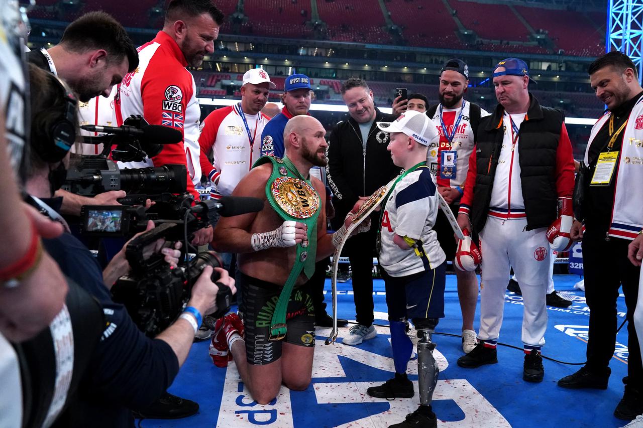 Tyson Fury v Dillian Whyte - Wembley Stadium