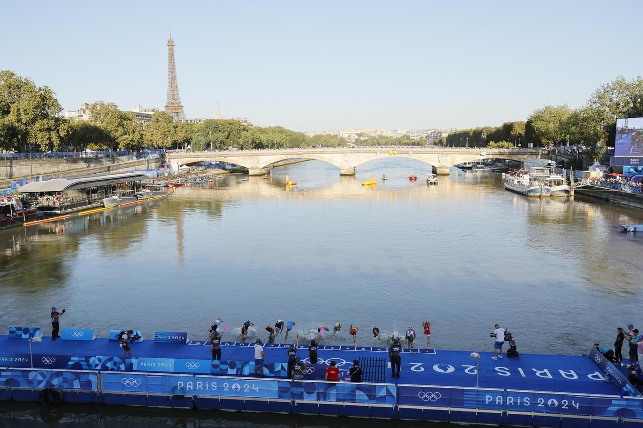 FRA, Olympische Sommerspiele, Paris 2024, Triathlon