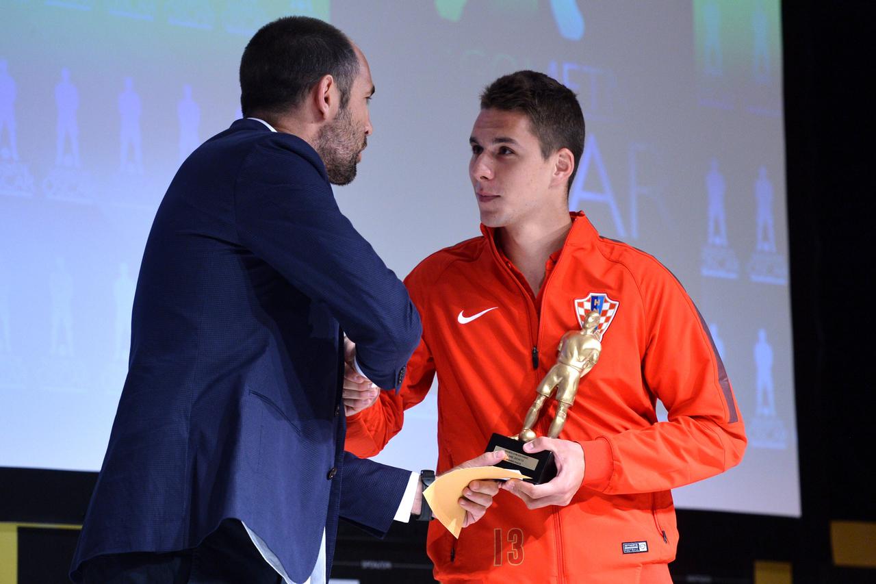 04.06.2015., Zagreb - U hotelu Westin odrzana dodjela nogometnog Oscara 2015. Marko Pjaca.  Photo: Marko Lukunic/PIXSELL