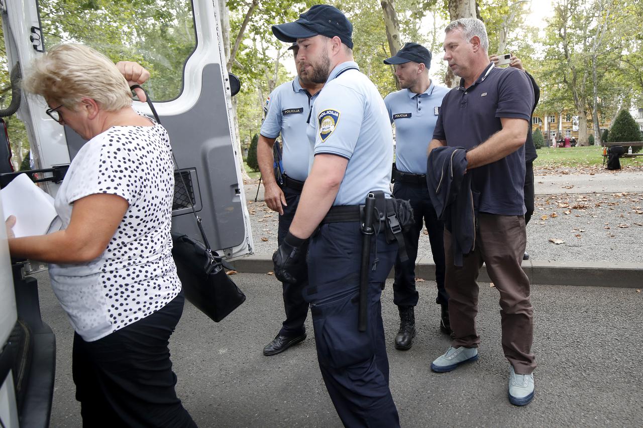 Zagreb: Uhićeni u akciji USKOK-a dolaze na Županijski sud