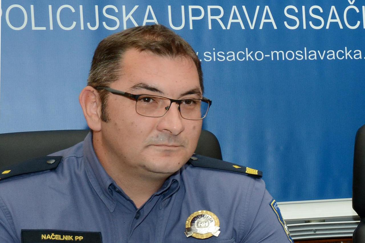 Sisak: Policija održala konferenciju za medije o zaplijeni veće količine droge