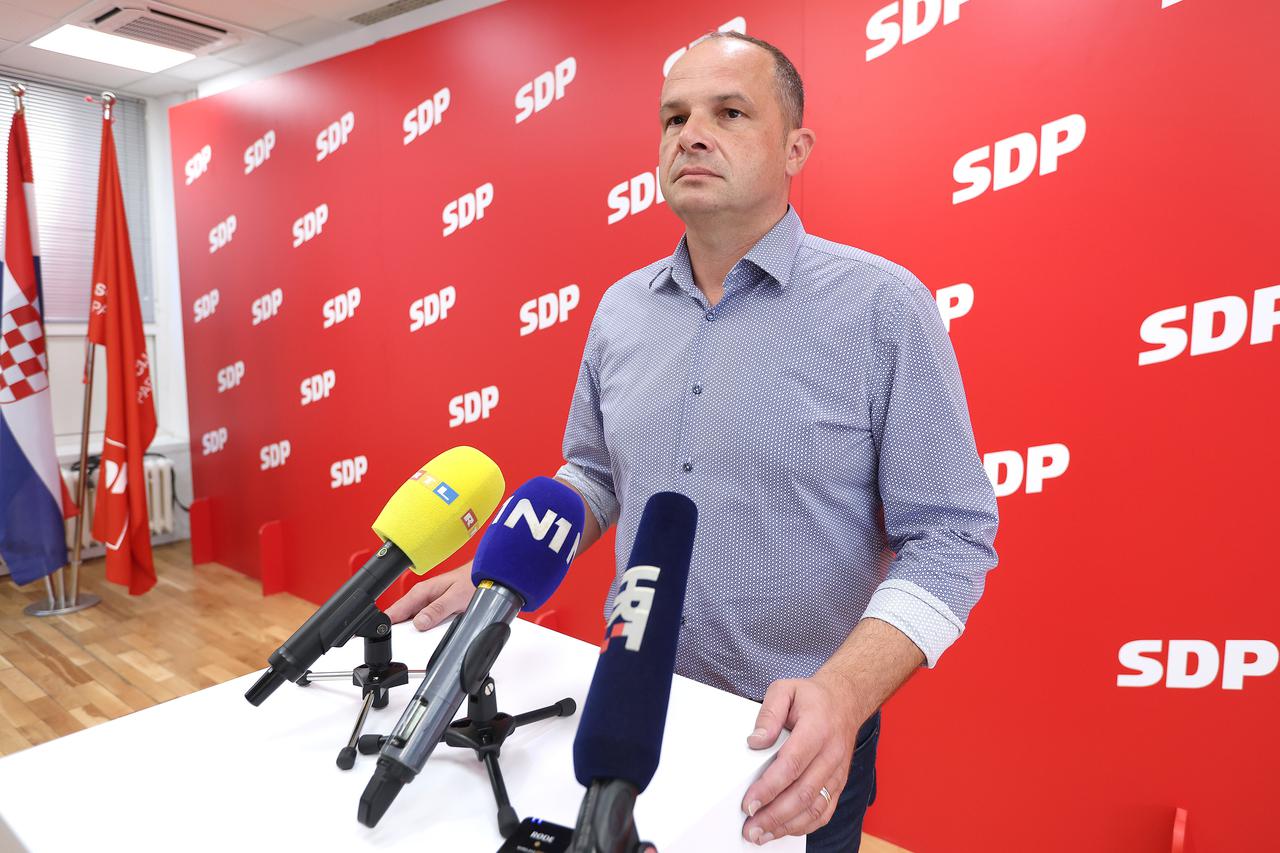 Potpredsjednik SDP-a Sinisa Hajdas Doncic