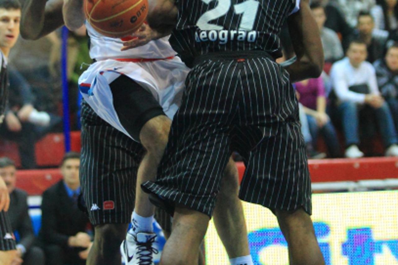 \'28.12.2010.,KC Drazen Petrovic,Zagreb - NLB liga, 13. kolo, KK Cibona - KK Partizan.Stipcevic Rok Photo: Zeljko Lukunic/PIXSELL\'