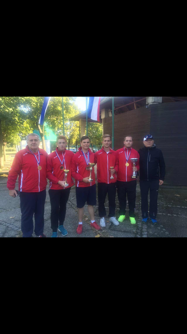 SK Turopolje, slijeva: Željko Vađić, Matija Kečkeš, Ivan Karabalić, Matija Vlašiček, Marko Bačić i Sanjin Bačić