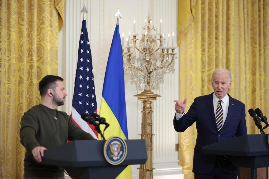 SAD: Biden i Zelenski održali konferenciju za medije