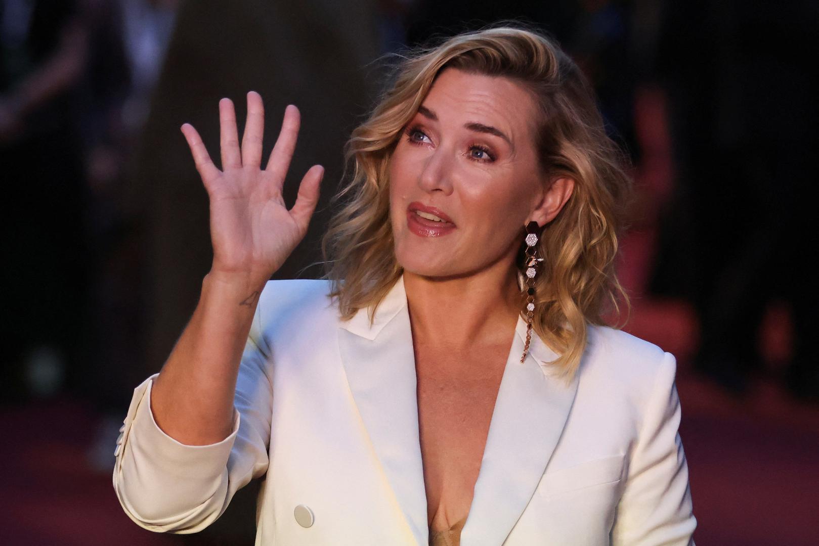 Actor Kate Winslet poses for a photo as she attends Vogue World in London, Britain, September 14, 2023. REUTERS/Hollie Adams Photo: Hollie Adams/REUTERS