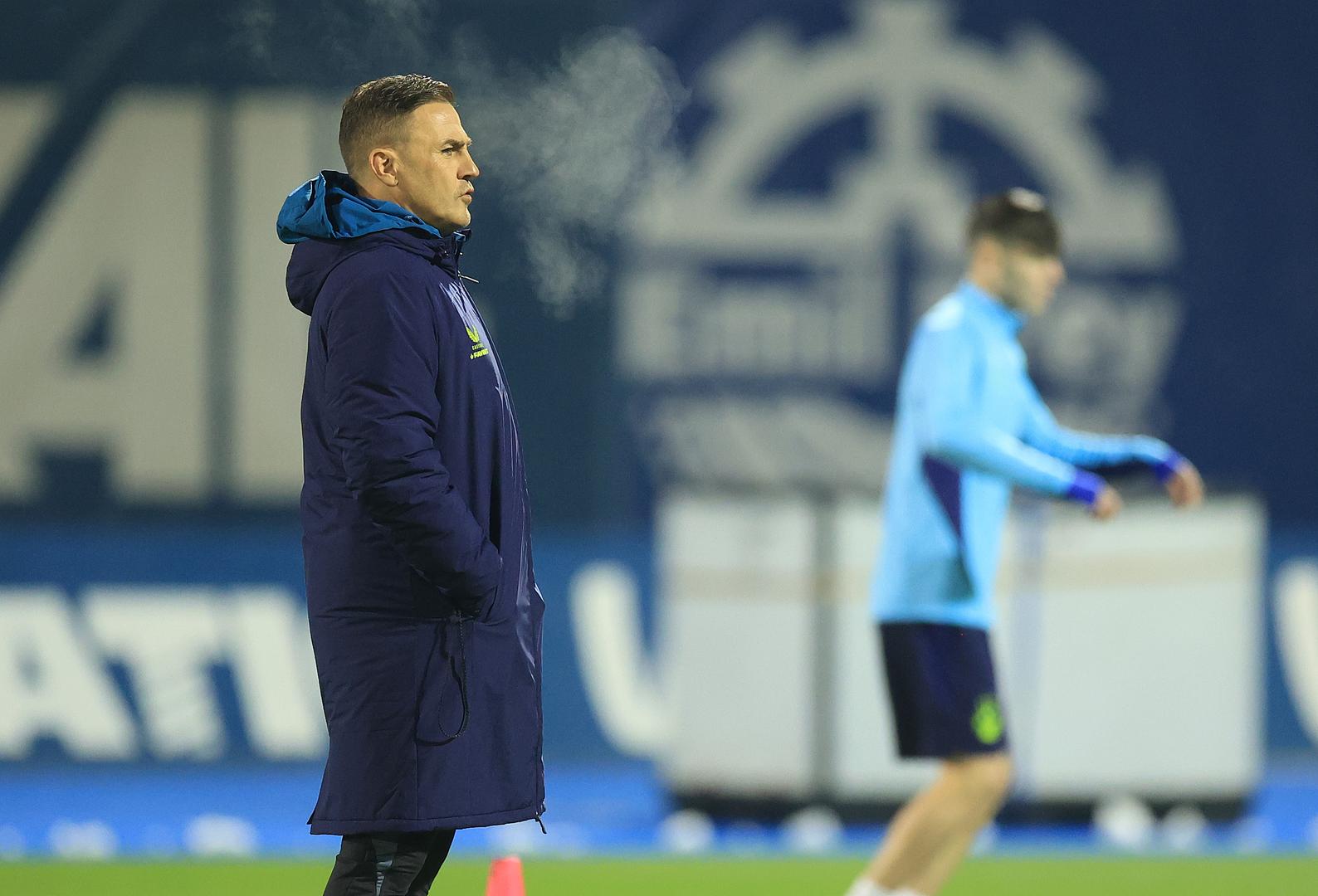 03.01.2025., stadion Maksimir, Zagreb - GNK Dinamo Zagreb odradio prvi trening pod vodstvom talijanskog trenera Fabio Cannavaro. Photo: Marko Prpic/PIXSELL