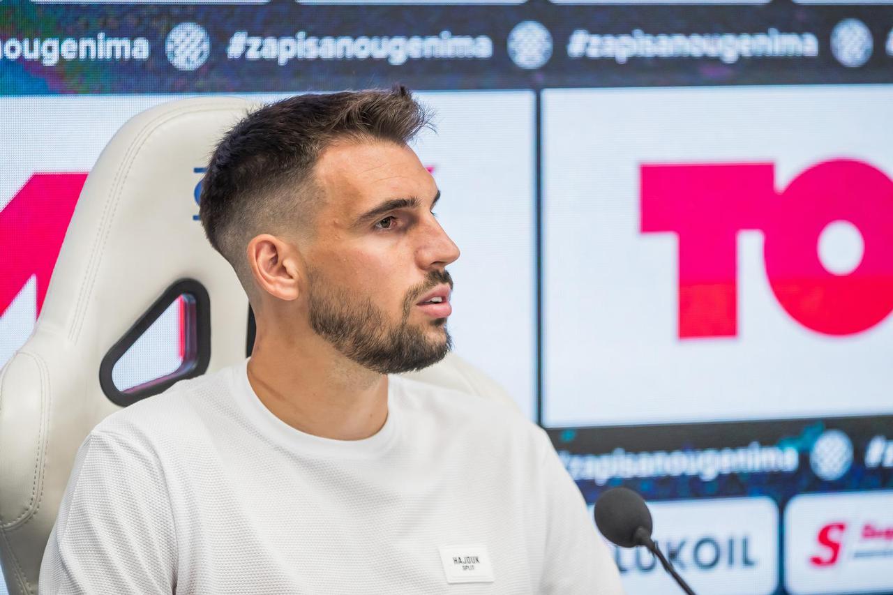 Split: Gennaro Gattusoo i Zvonimir Šarlija povodom utakmice  Hajduka i Tsrshavna održali konferenciju za medije 