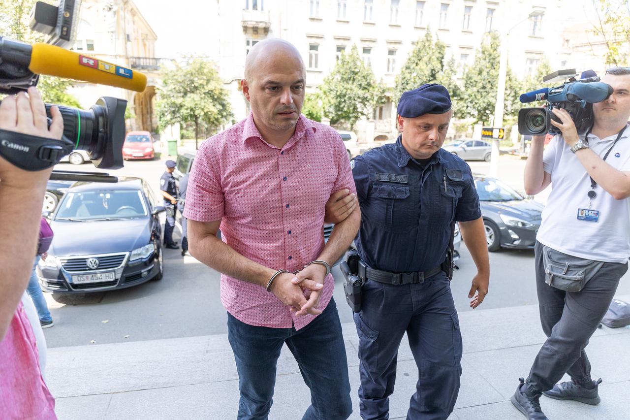 Osijek: Uhićenih zbog mita, bivši HDZ-ov gradonačelnik Darko Puljašić te sudac Predrag Dragičević, dovedeni na sud