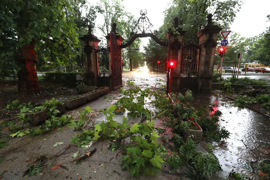 Nevrijeme u Zagrebu