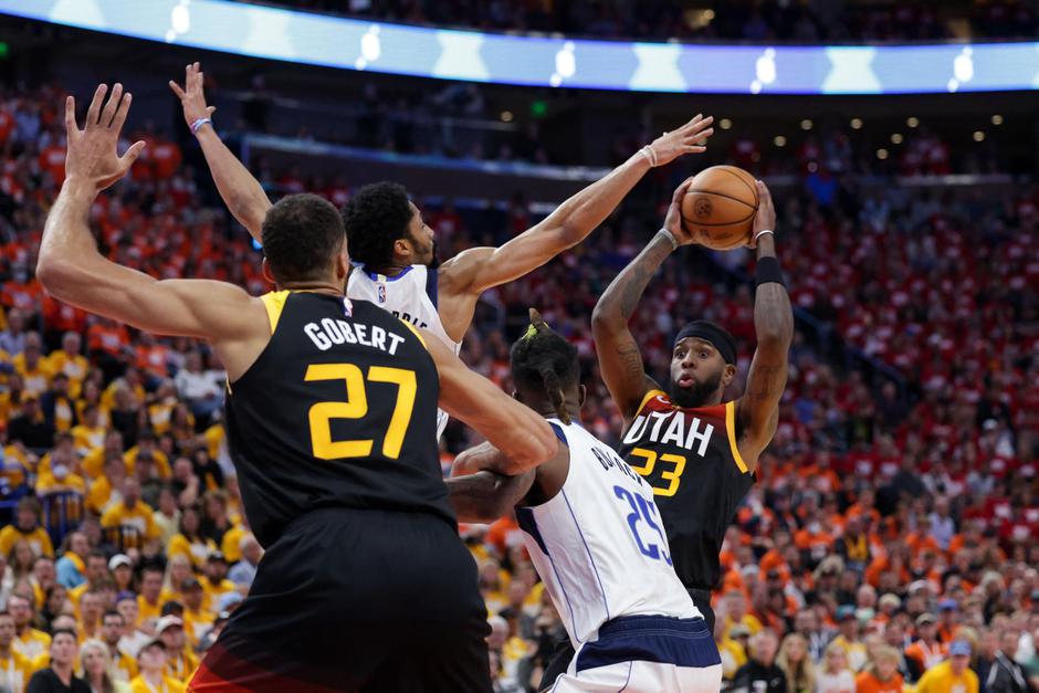 NBA: Playoffs-Dallas Mavericks at Utah Jazz