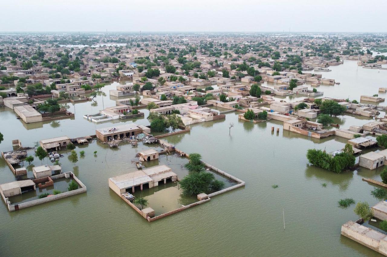 Monsoon season in Dera Allah Yar