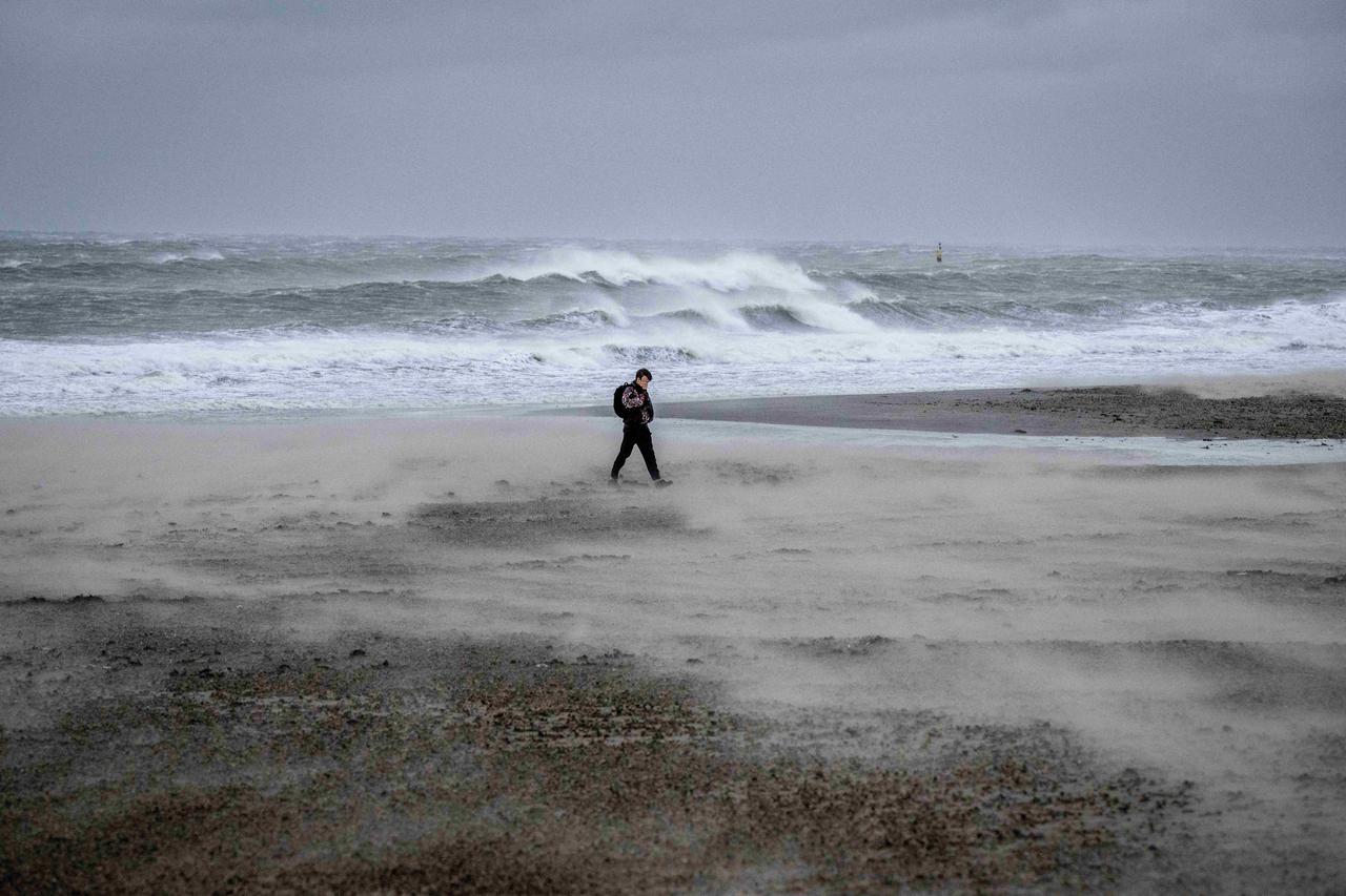 Storm Ciaran Hits The Netherlands