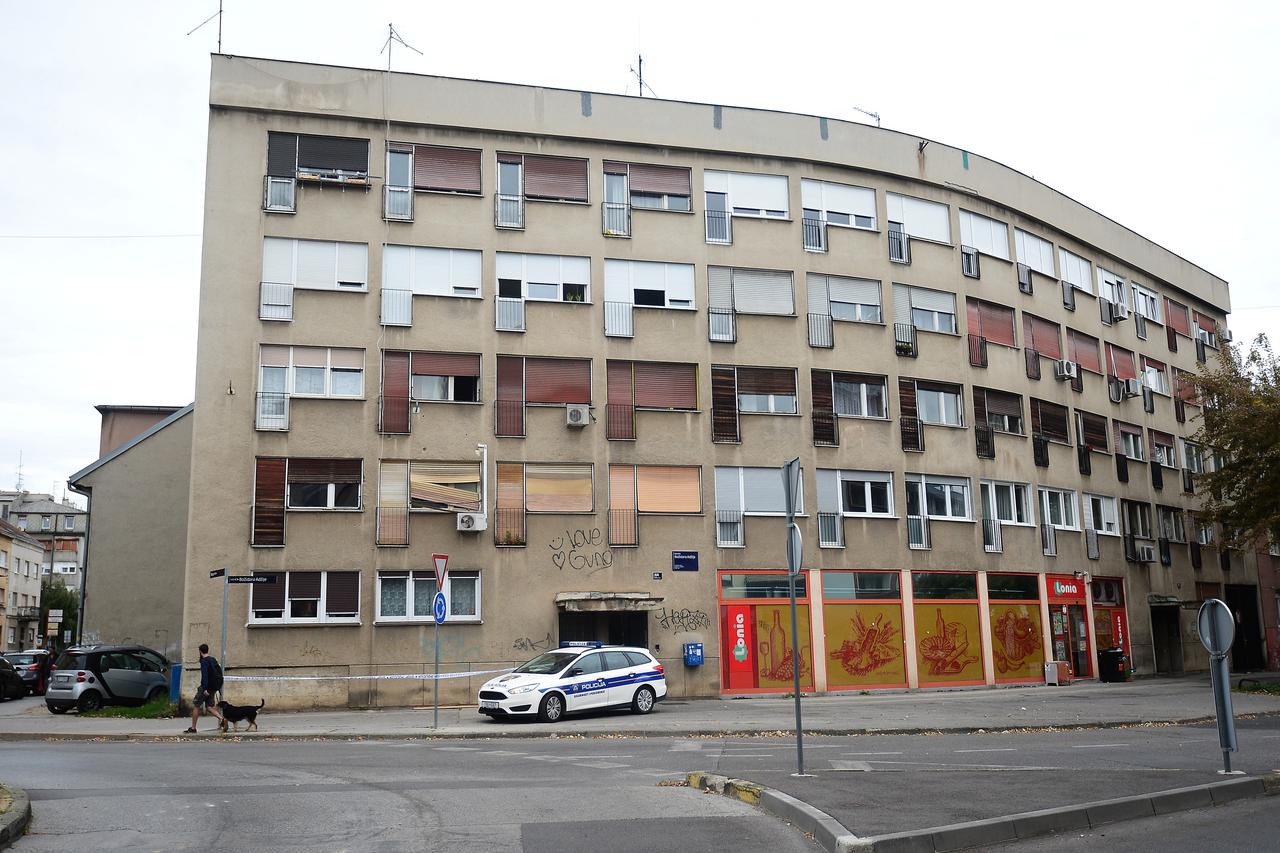 Zagreb: Dijete je palo s balkona u zgradi u Ulici Božidara Adžije